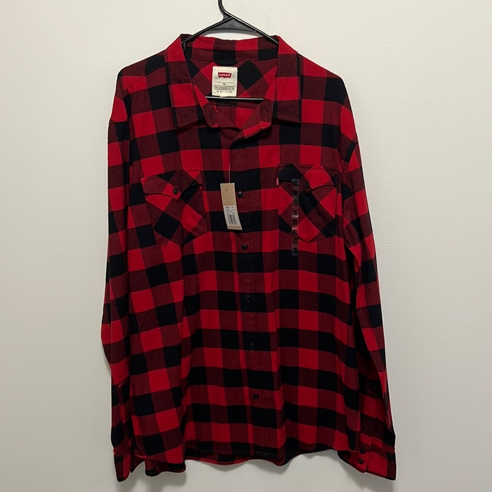 Men's Levi's® Button-Down Flannel Shirt